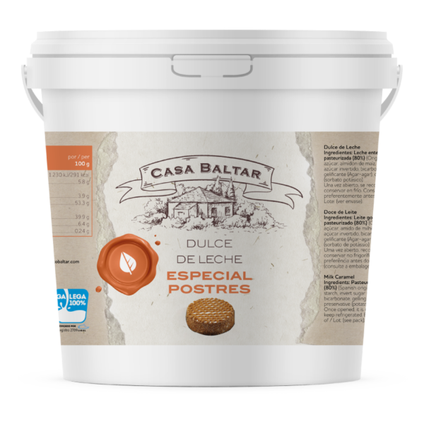 Dulce de leche Especial Postres 7Kg