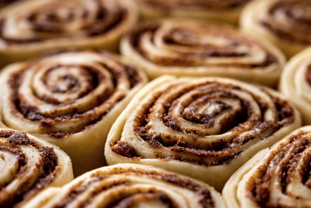 Rolls de canela con dulce de leche